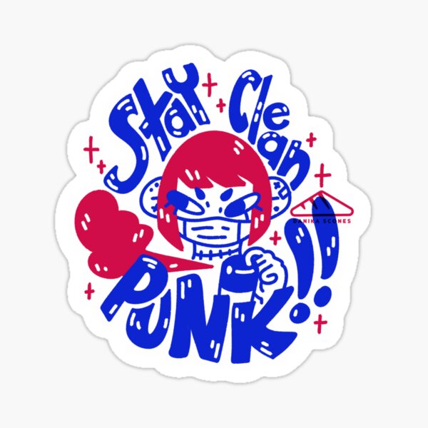 Artikel-Vorschau von Bleib sauber Punk !!, designt und verkauft von sconessan.