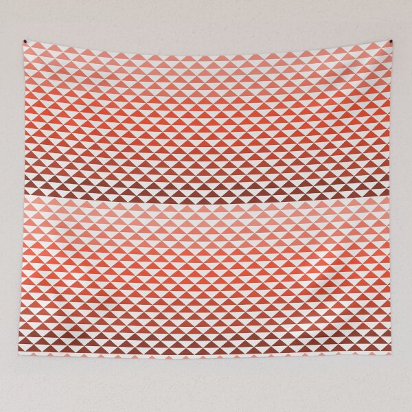 Item preview, Nez Perce Tribe Orange Triangles designed and sold by Lawrence  Knutsson.
