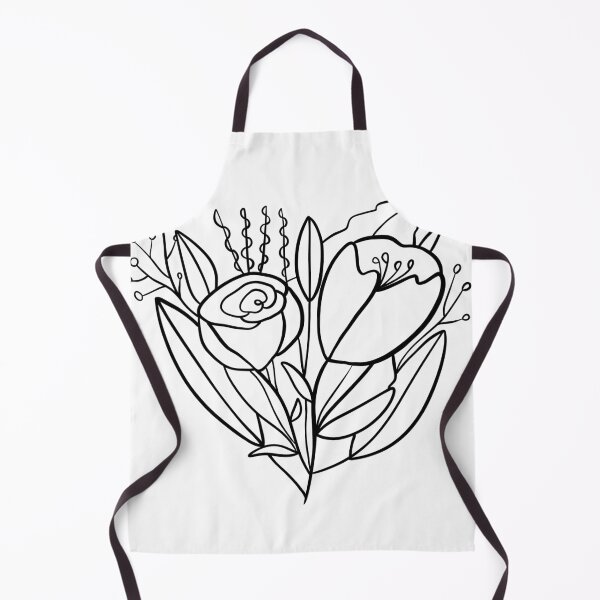 Item preview, Floral Line Art XI designed and sold by wallflowerbee.