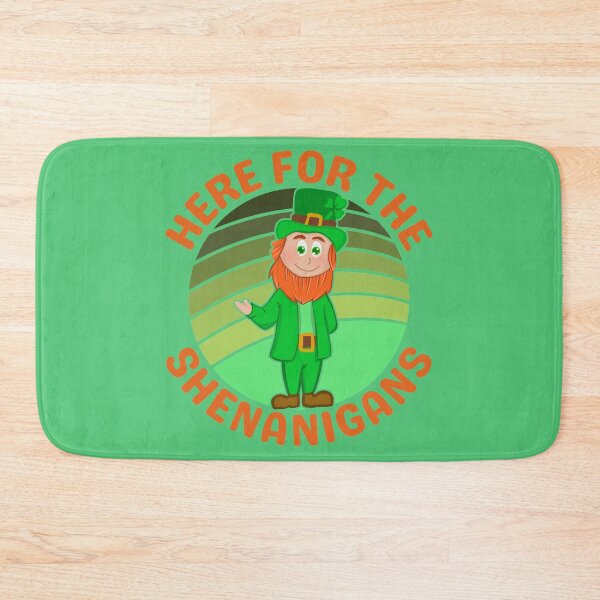 Item preview, Leprechaun St Patricks Day Retro Sunset designed and sold by giftsbyminuet.