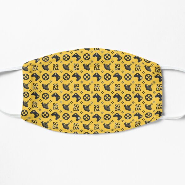 SGDA Pattern in Yellow Flat Mask