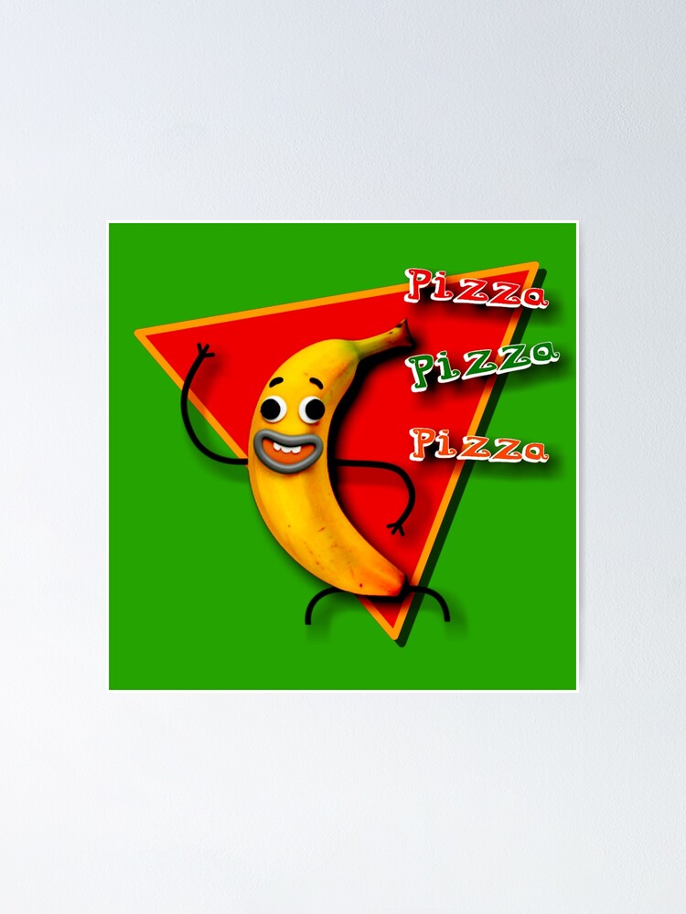 "Dancing Banana Joe Pizza Amazing world of Gumball" Poster for Sale by