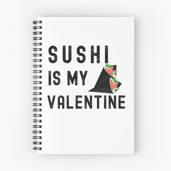 Item preview, sushi is my valentine designed and sold by JaMatt1983.