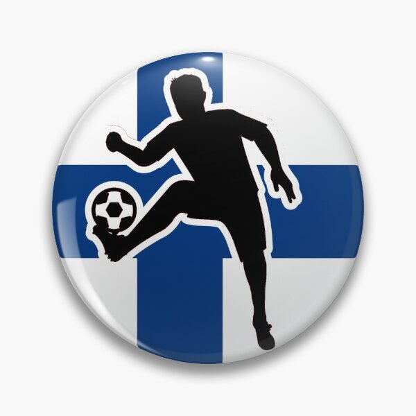 Item preview, Finland flag soccer player designed and sold by Astralia.