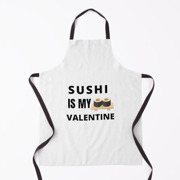 Item preview, sushi is my valentine designed and sold by JaMatt1983.