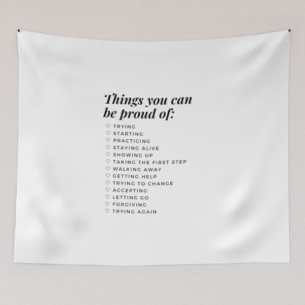 Item preview, Things you can be proud of designed and sold by KindnessKawaii.