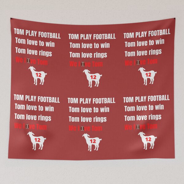Item preview, Super Bowl 2021 We love Tom designed and sold by Damitparasayo.