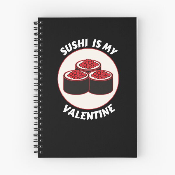 Item preview, sushi is my valentine designed and sold by JaMatt1983.