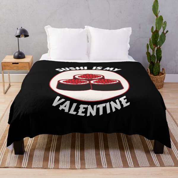 Item preview, sushi is my valentine designed and sold by JaMatt1983.