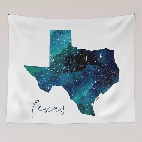 Item preview, Texas Galaxy Watercolor Painting designed and sold by KathrinLegg.