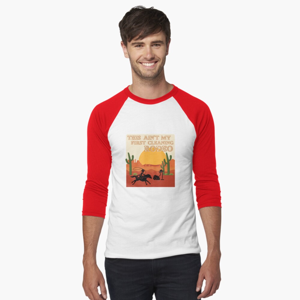 Item preview, Baseball ¾ Sleeve T-Shirt designed and sold by SavvyCleaner.