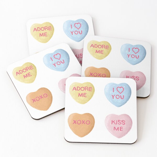 Item preview, Valentines Hearts Candy  designed and sold by HenrietteDoodle.