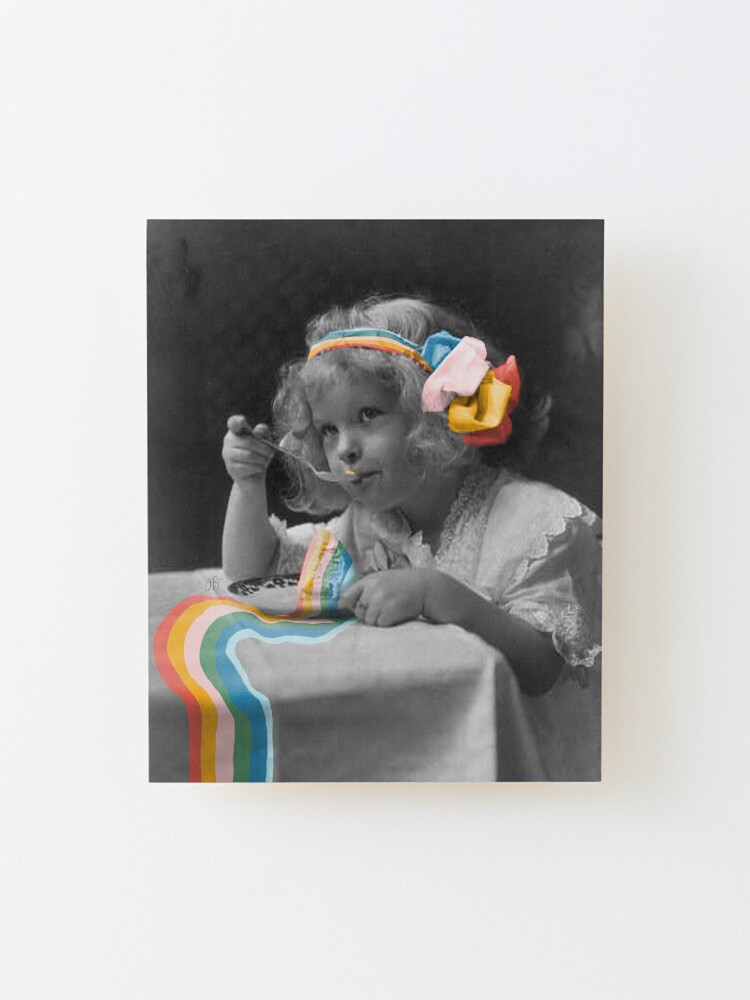 Alternate view of Sweet Little Things Mounted Print