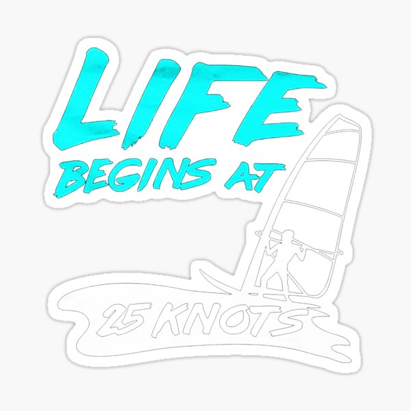 Planche à voile Sticker