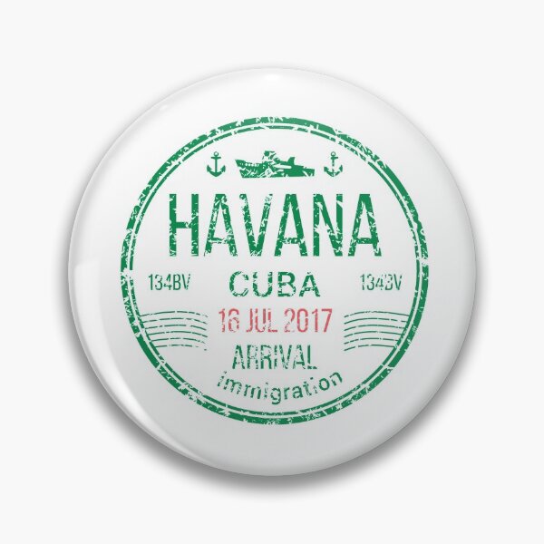 Item preview, Havana Cuba Passport Stamp designed and sold by Umbridges.