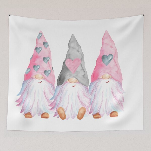 Item preview, Valentine's Day Gnomes  designed and sold by ColoursOfWind.