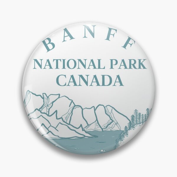 Item preview, Banff National Park | Canada | Vintage Mountain Nature Souvenir designed and sold by WildChildSays.