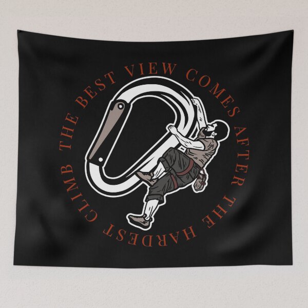 Item preview, The Best View Comes After The Hardest Climb designed and sold by darknessjeff86.