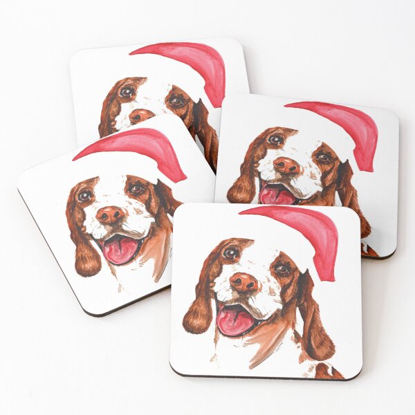 Item preview, Cute santa doggy designed and sold by Strikle.