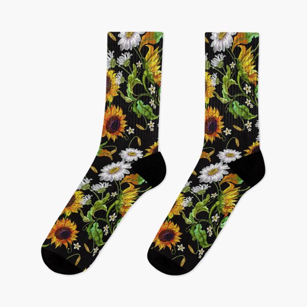 Item preview, Embroidery sunflowers designed and sold by matrioshka.