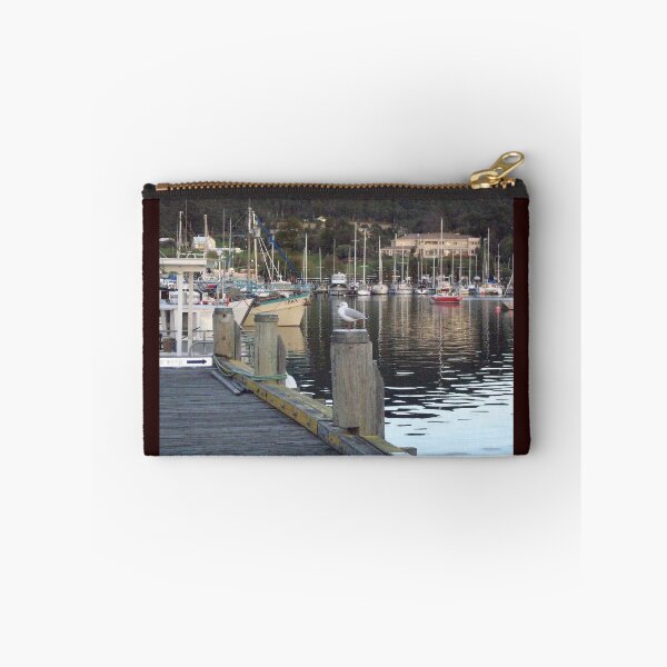 Item preview, Lone Seagull at Oyster Cove Marina, Kettering designed and sold by Eleanor Wylie.