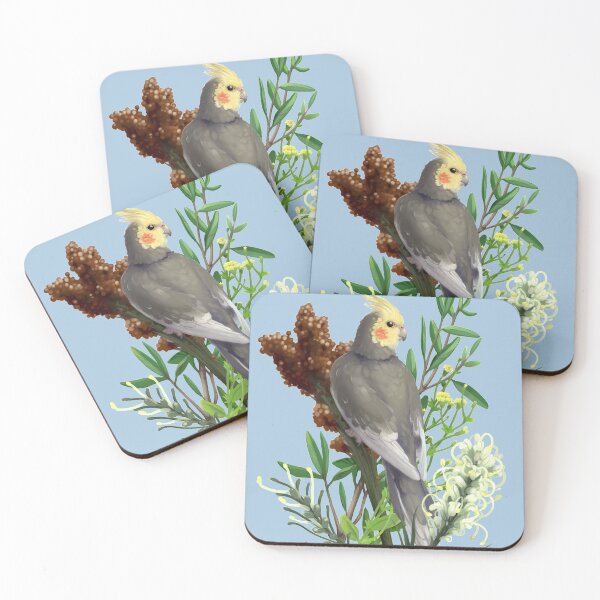 Item preview, Cockatiel Chaplet designed and sold by Alstro-Arts.