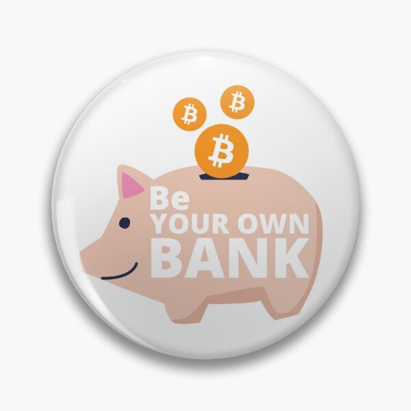 Item preview, Bitcoin - Be your own bank designed and sold by Scubaloppy.