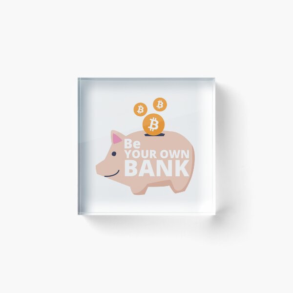 Item preview, Bitcoin - Be your own bank designed and sold by Scubaloppy.