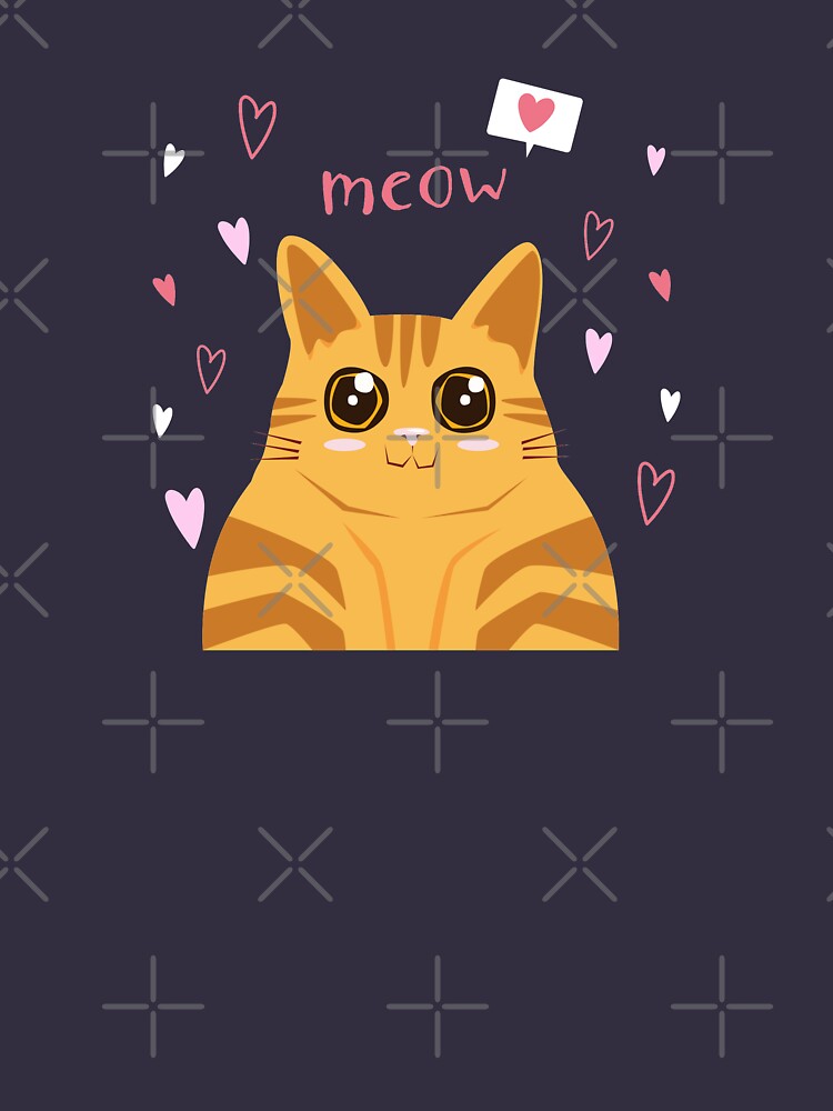 "Cute Cat Love" Tshirt by jannta Redbubble