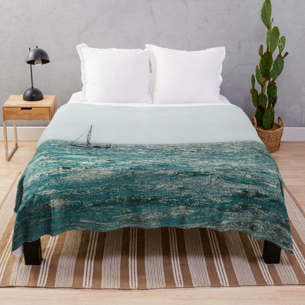 Item preview, Sailing boat with blue ocean in California USA designed and sold by Mrvell.