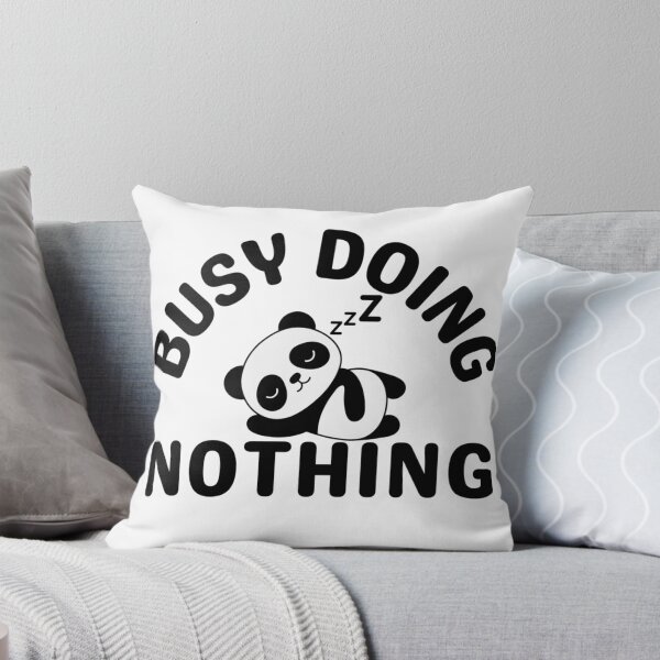 Item preview, Busy Doing Nothing Panda designed and sold by mewsis.