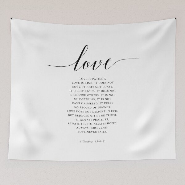 Item preview, 1 Corinthians 13, Love designed and sold by KAMdesignhaus.