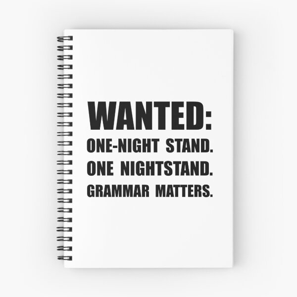 Item preview, Nightstand Grammar designed and sold by TheBestStore.