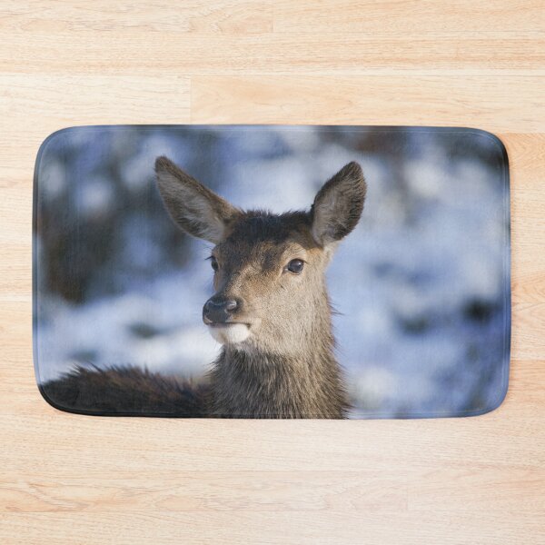 Item preview, Young Red Deer Face designed and sold by rawshutterbug.