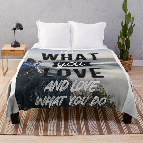Item preview, Do What You Love and Love What You Do | Quote Background designed and sold by Gavinstar.