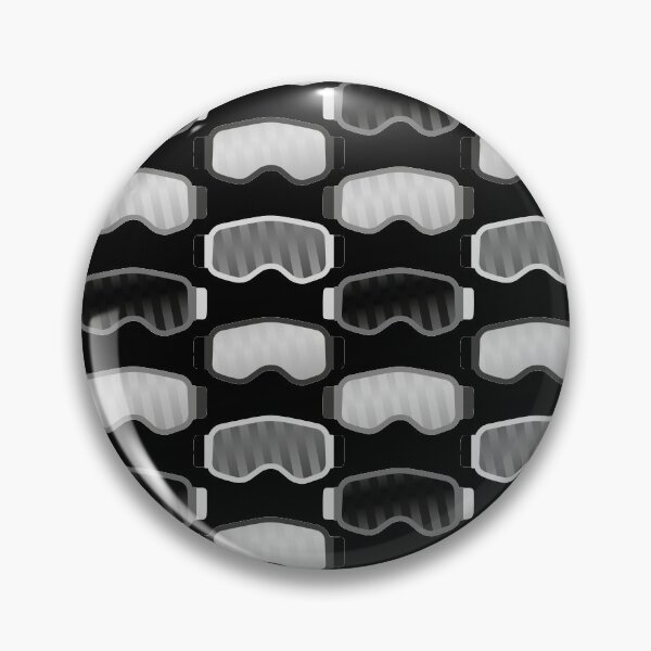 Item preview, Ski Goggle Pattern Monochrome designed and sold by Brawni.
