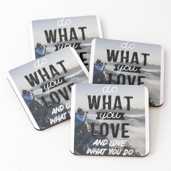 Item preview, Do What You Love and Love What You Do | Quote Background designed and sold by Gavinstar.