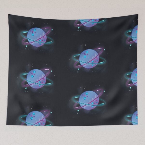 Item preview, Neon Planet - Filled Background designed and sold by Colour-Brush.