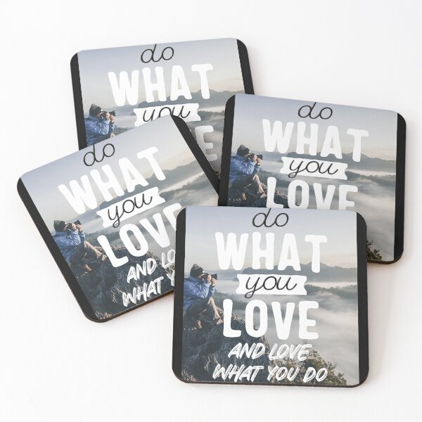 Item preview, Do What You Love and Love What You Do | Quote Background designed and sold by Gavinstar.