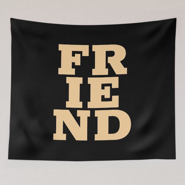 Item preview, Unique friend custom logo designed and sold by CrazyHowCool.
