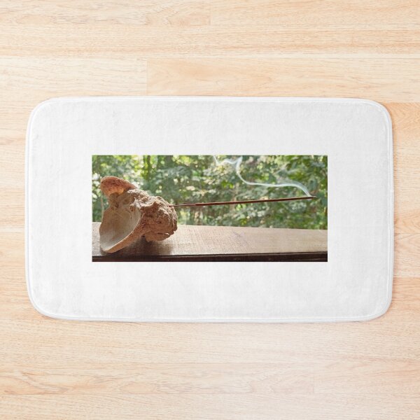 Item preview, Great photo of a burning incense stick. is in a coral - shell mixture! designed and sold by vibeno1.