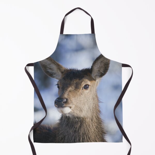 Item preview, Young Red Deer Face designed and sold by rawshutterbug.