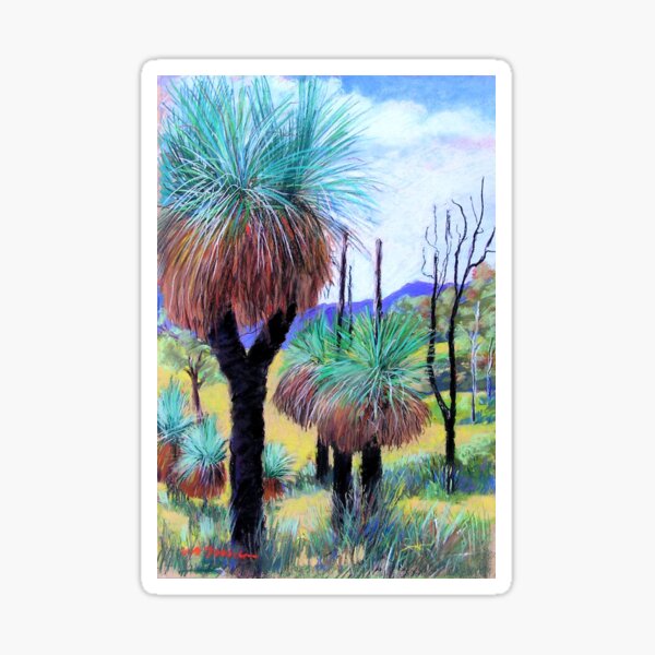 Item preview, Grass Trees Canungra designed and sold by ginnymac.