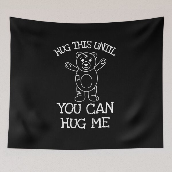 Item preview, Hug This Until You Can Hug Me Social Distancing Teddy Bear Hugger designed and sold by Gordon Nelson.
