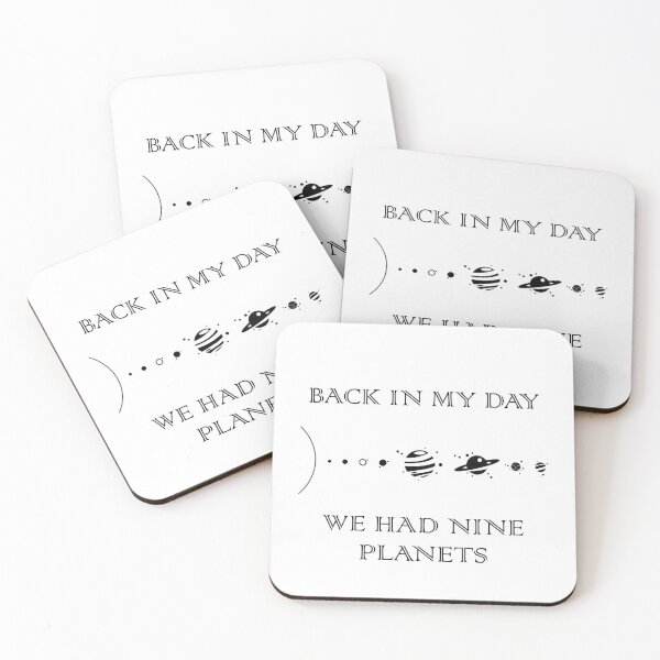 Item preview, Back in My Day We Had Nine Planets designed and sold by ABGdesigns.