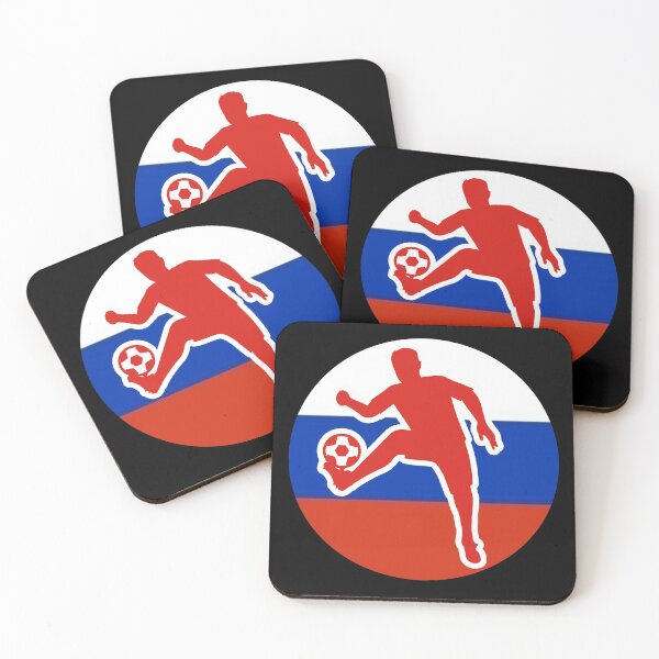 Item preview, Russian flag football player designed and sold by Astralia.