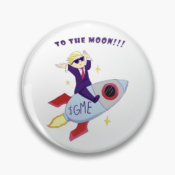 Item preview, Gamestop GME to the moon wallstreetbet designed and sold by Giddyfun.