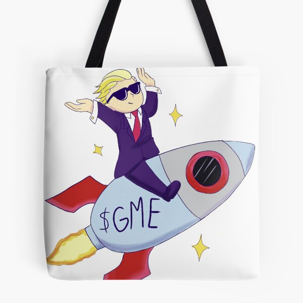 Item preview, Gamestop GME to the moon wallstreetbet designed and sold by Giddyfun.