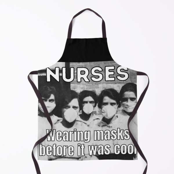 Item preview, Nurses wearing masks before it was cool designed and sold by Caregiverology.
