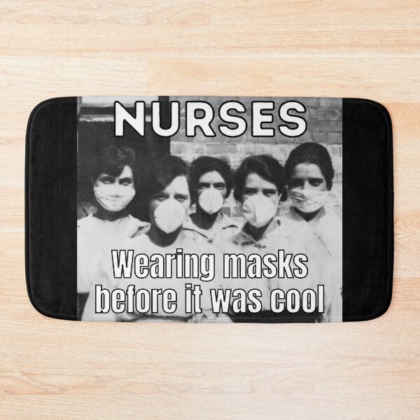 Item preview, Nurses wearing masks before it was cool designed and sold by Caregiverology.